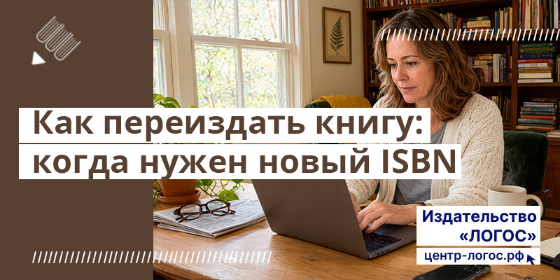 Как переиздать книгу: когда нужен новый ISBN